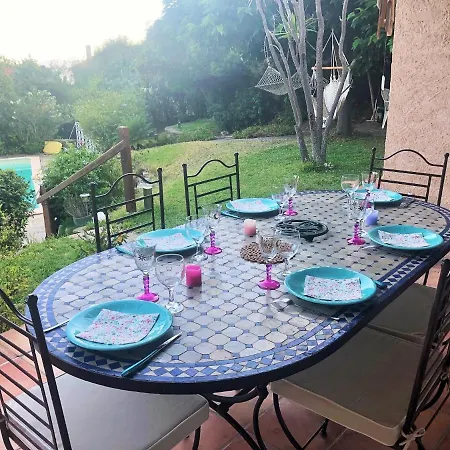 Villa Avec Piscine Au Lavandou Dans Jardin Méditerranéen
